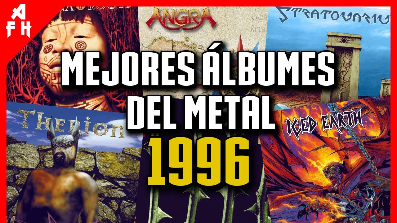 MEJORES ÁLBUMES DE METAL DE 1996