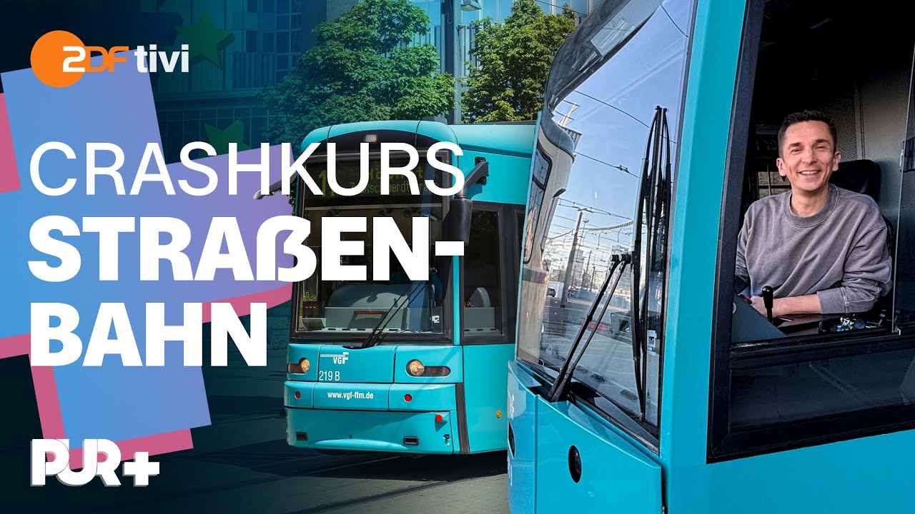 Straßenbahnfahrer in Frankfurt – so schwierig ist der Job wirklich | PUR+