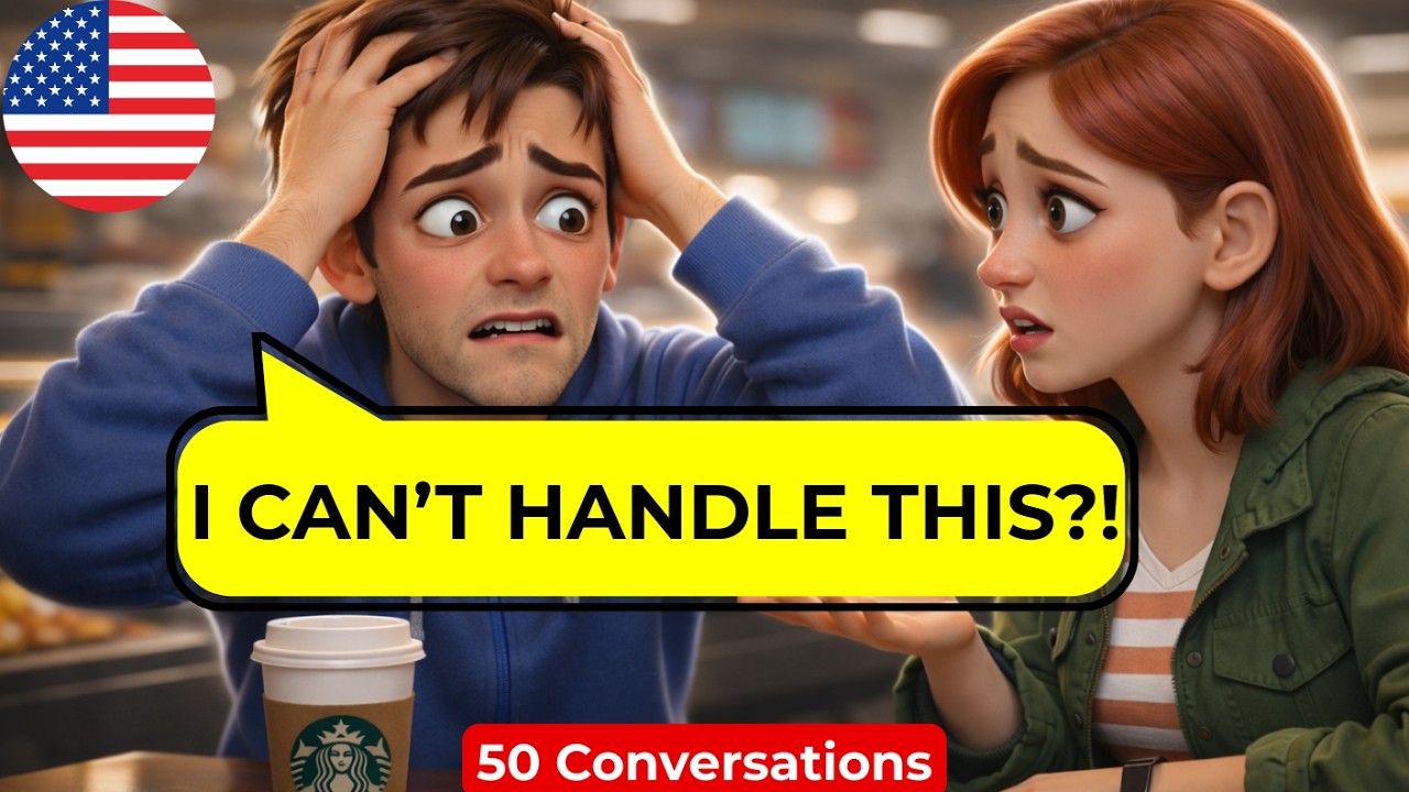 Practice English Speaking | Real-Life Adult Situations (Adult Life & Stress)