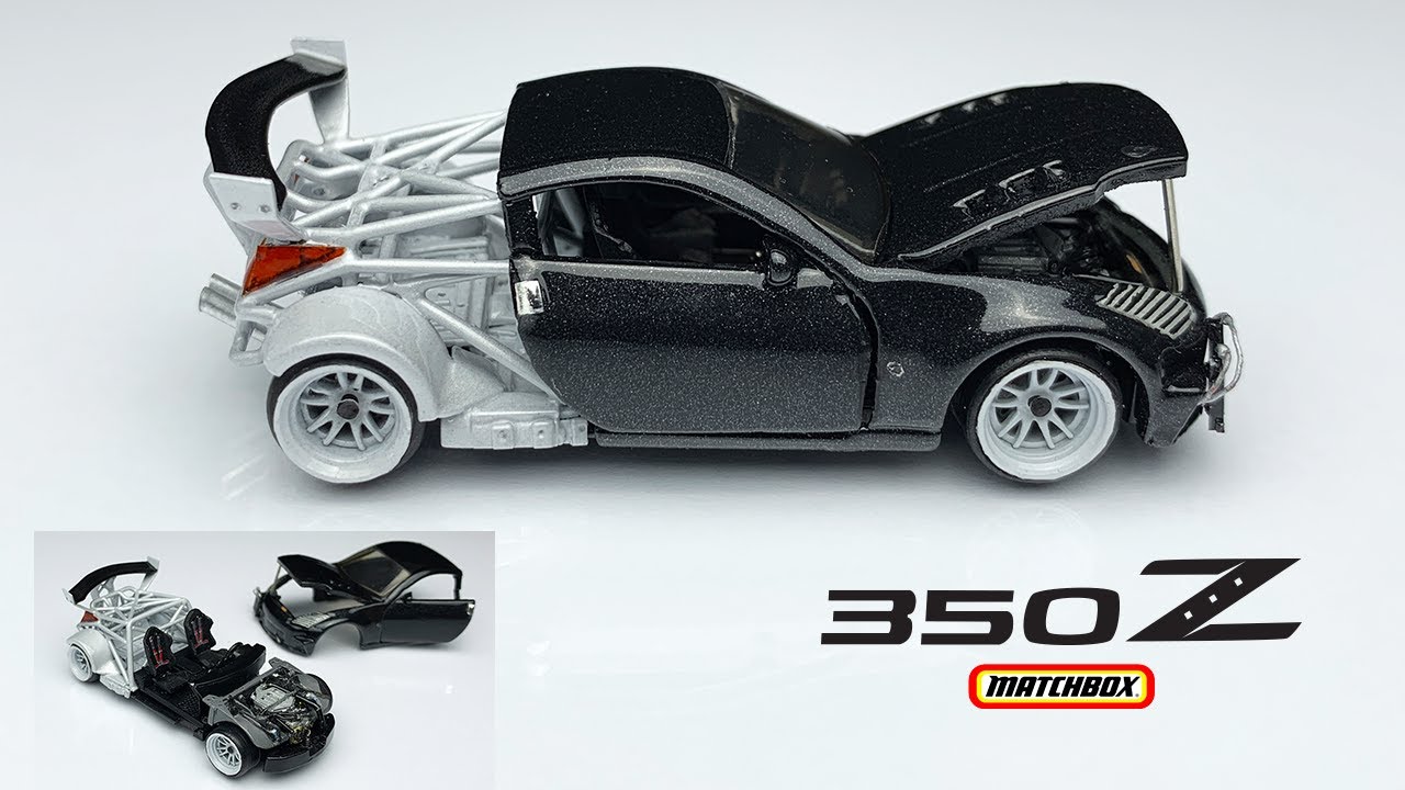 Nissan 350Z (Full Openable) Matchbox Custom