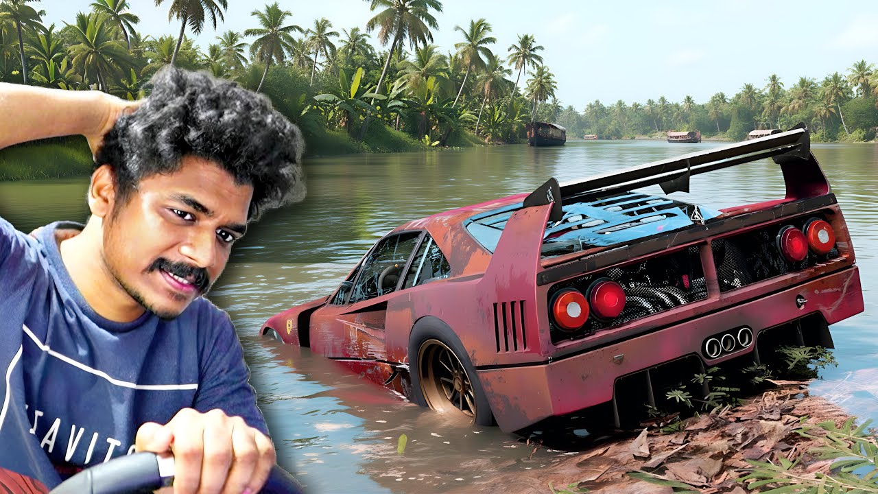 Restoring abandoned vintage Ferrari Super Car from amazon forest  🤑