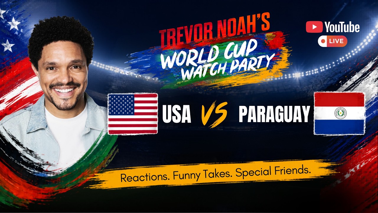 USA vs. Paraguay | Trevor Noah&rsquo;s World Cup Watch Party Live