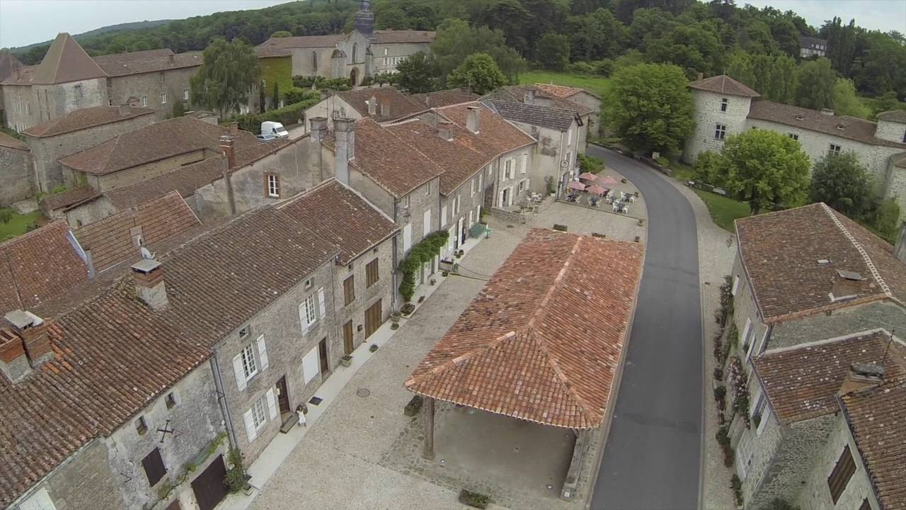 Mortemart, un des plus beaux villages de France.