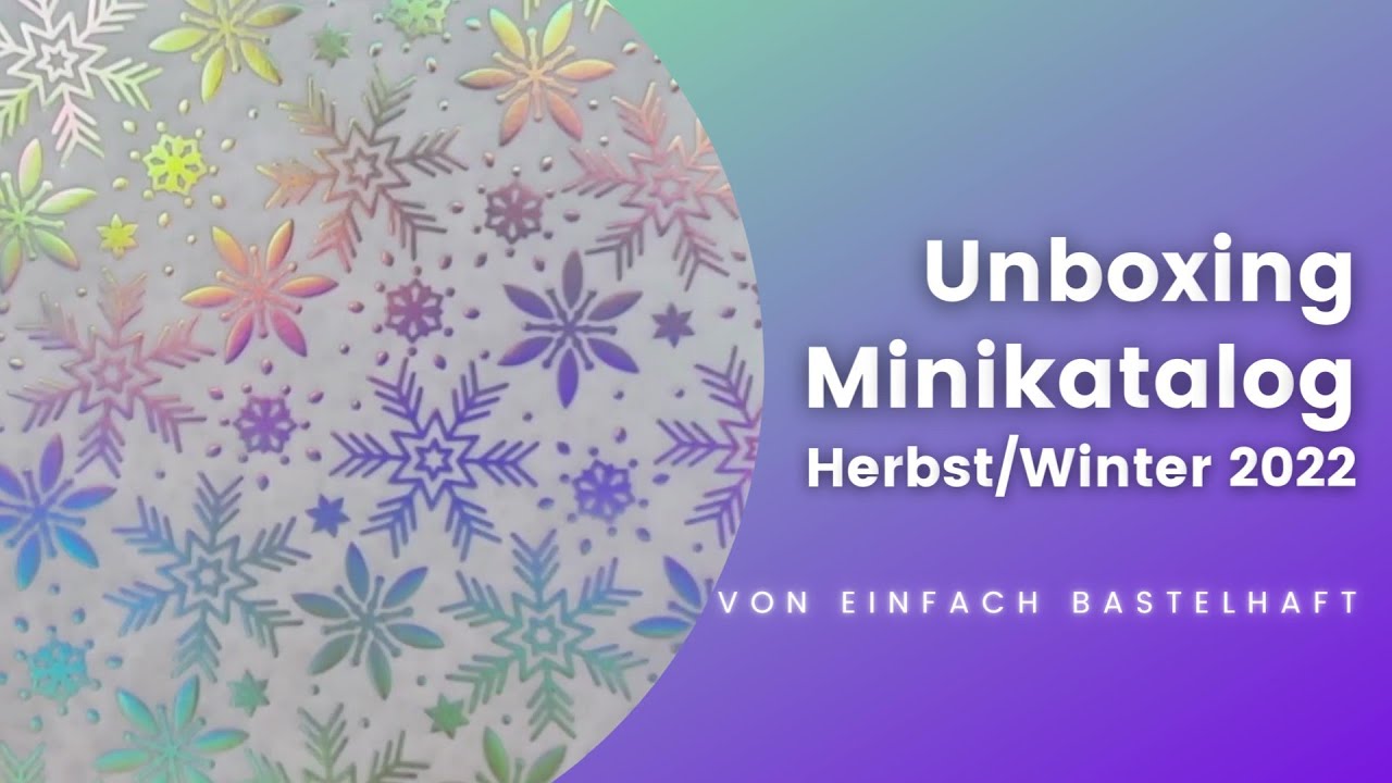 🥁Auspackvideo | meine Lieblinge aus dem Herbst/Winter/Weihnachtskatalog '22 von Stampin'Up!