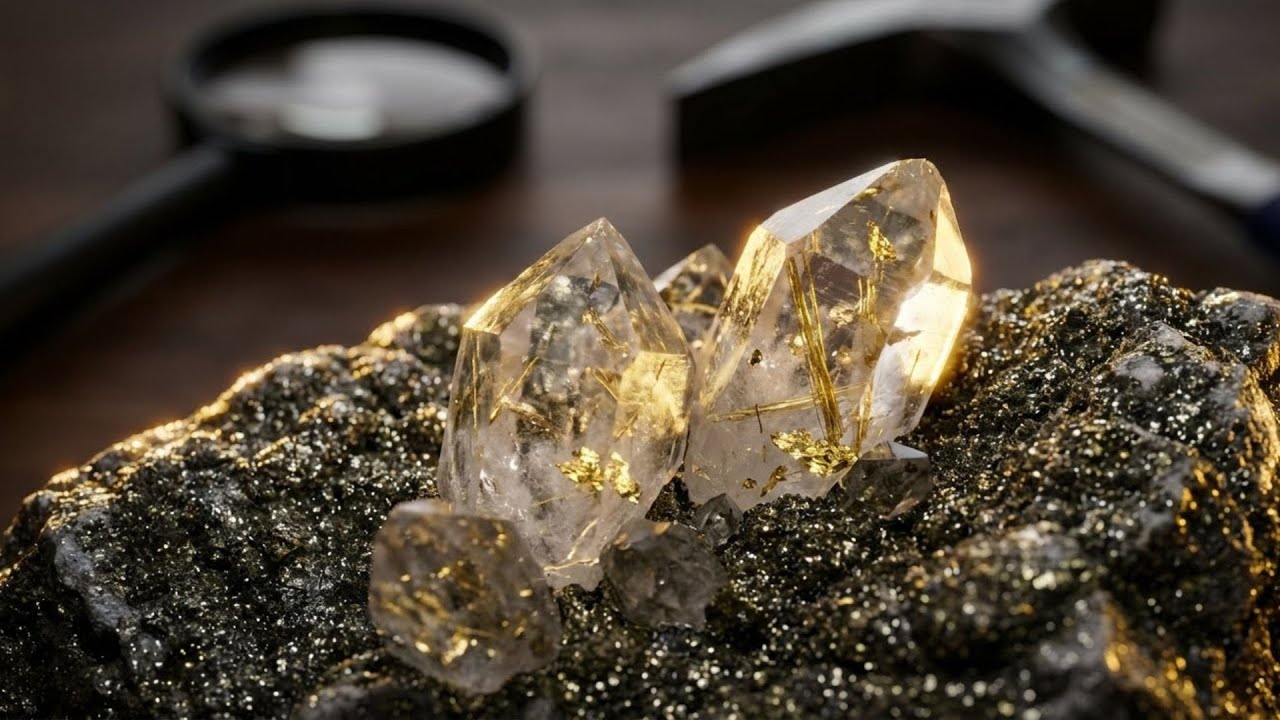 ¿Este feo cuarzo realmente esconde oro?