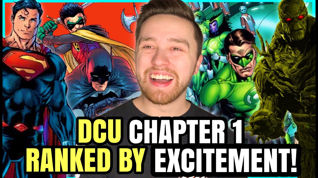 DCU Chapter 1 Movies and Shows Ranked by Excitement!
