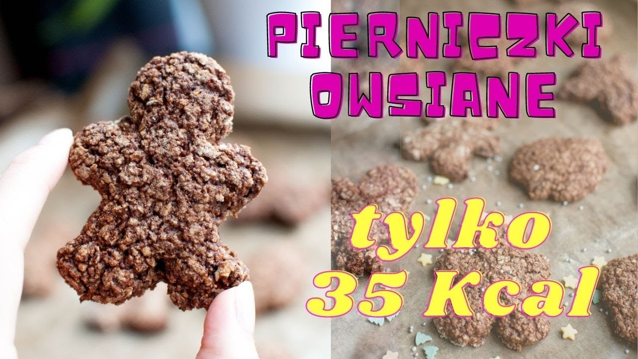 ŚWIĄTECZNY PRZEPIS NA ZDROWE PIERNICZKI| tylko 35 kcal w jednym