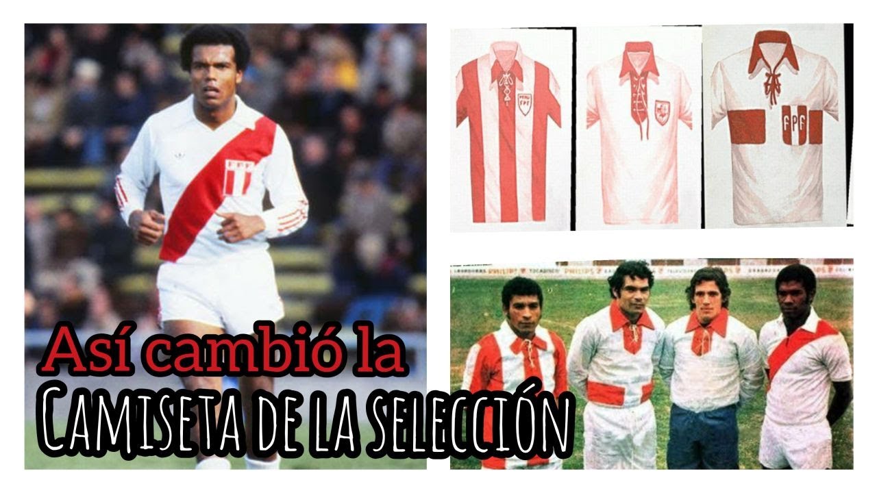 Las CAMISETAS de la SELECCIÓN PERUANA 🇵🇪 a lo largo de la HISTORIA ⚽