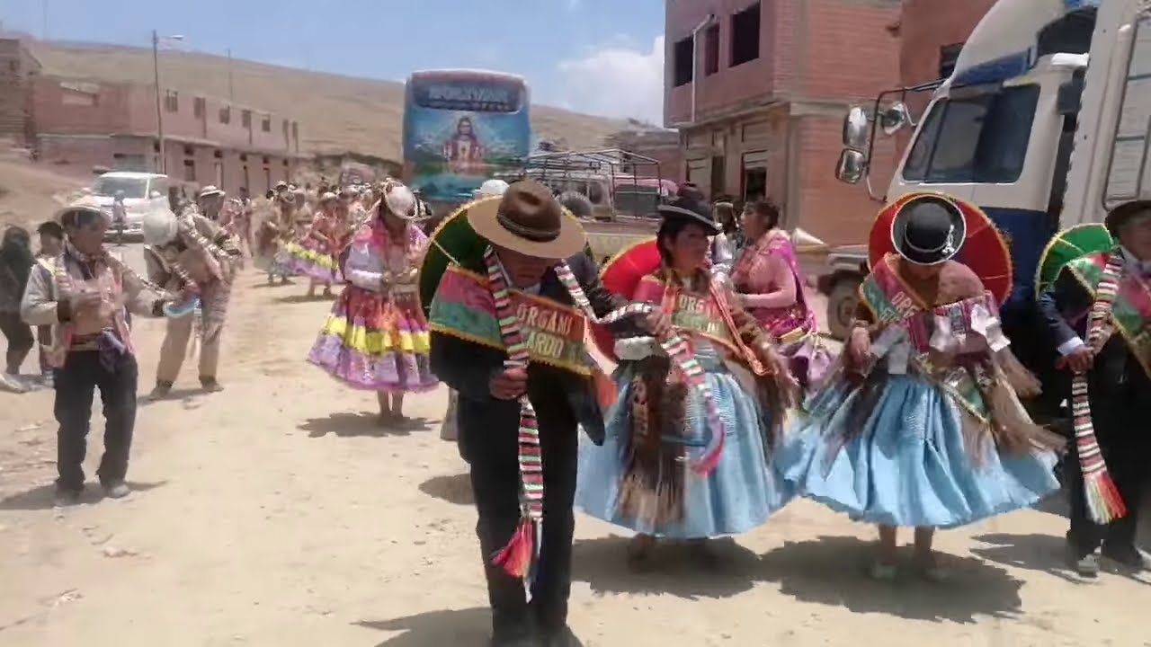 Festividad Virgen de Rosario Wilacala 2023 danza Potolos Prov Camacho Bolivia