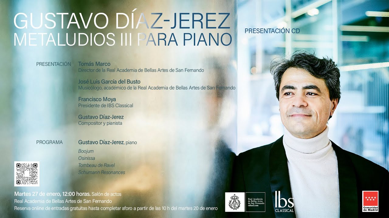 Metaludios III para piano. Gustavo Díaz-Jerez