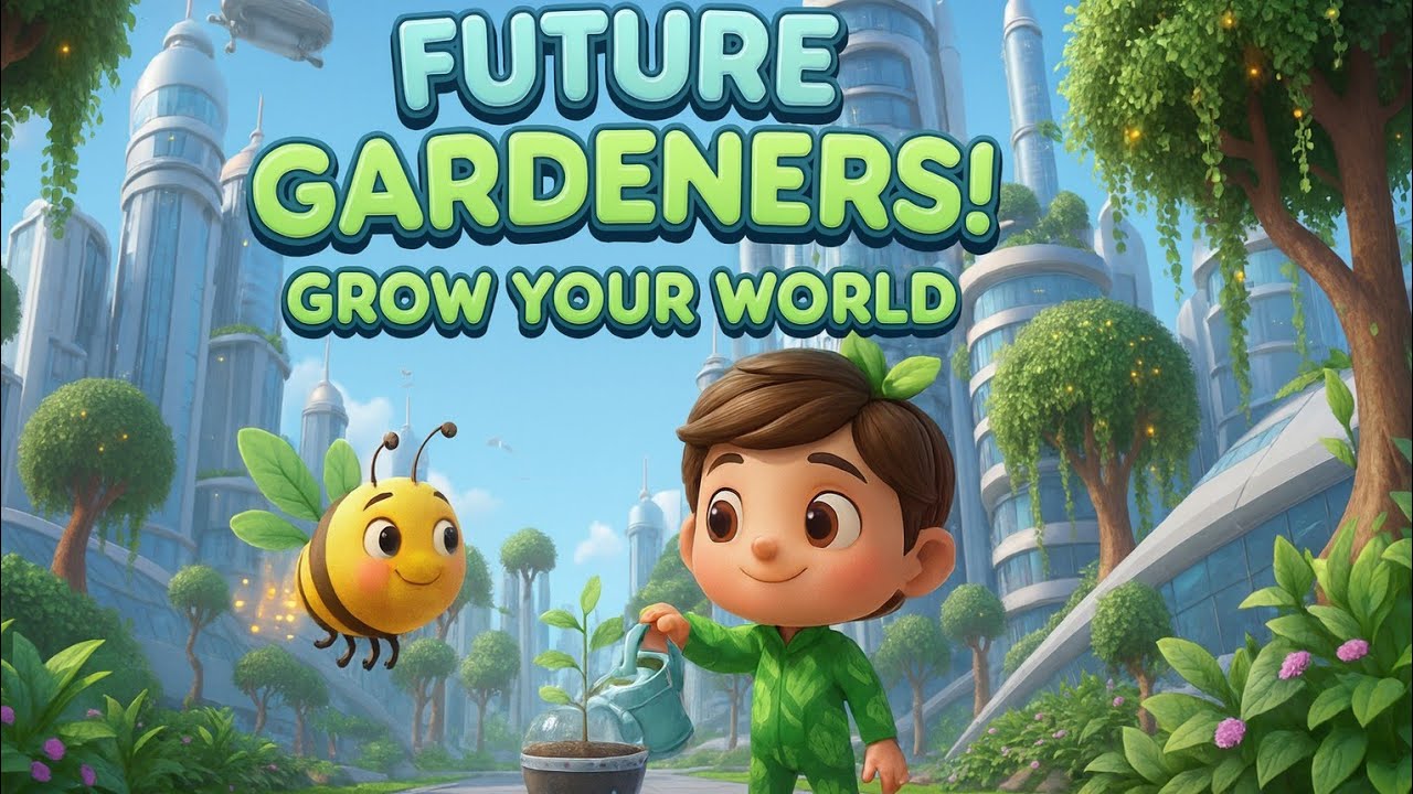 Plant a Seed, Watch It Grow | Kids Gardening Song 🌱✨ Nursery Rhyme for preschool and toddlers 