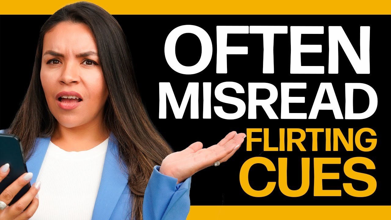 7 SURPRISING Flirting Cues That Are Often Misread! (Reading Female Body Language)