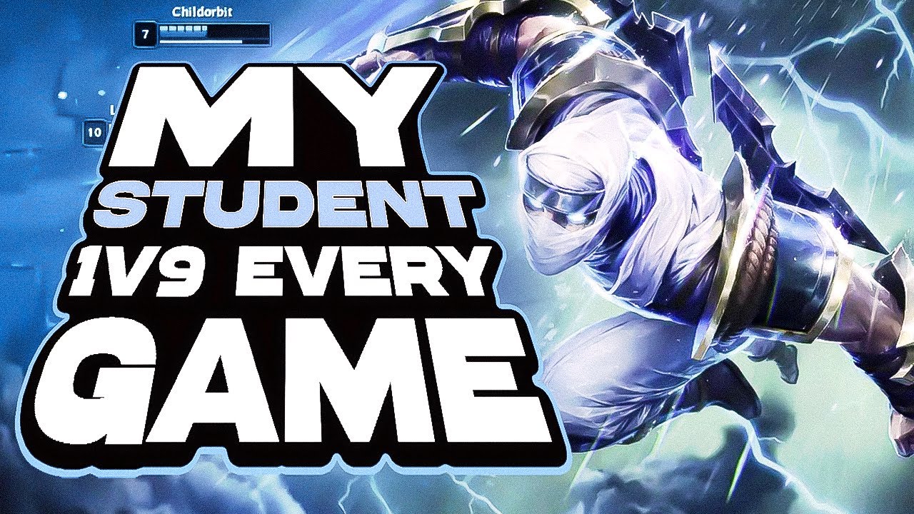 Coached this ZED to stomp EVERY game