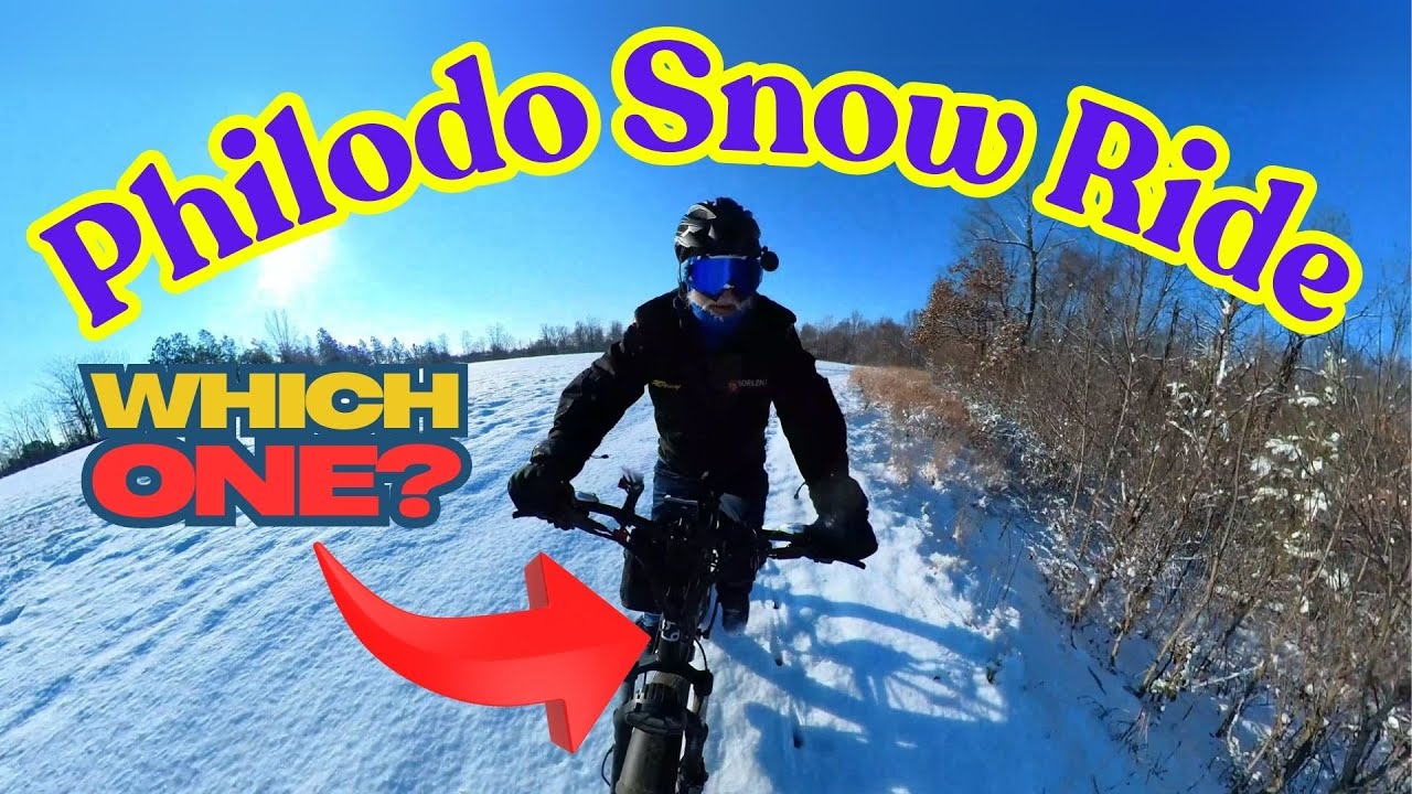 Philodo AWD Ebike Snow Ride - Which One? Philodo Jumbo Or Philodo H8?