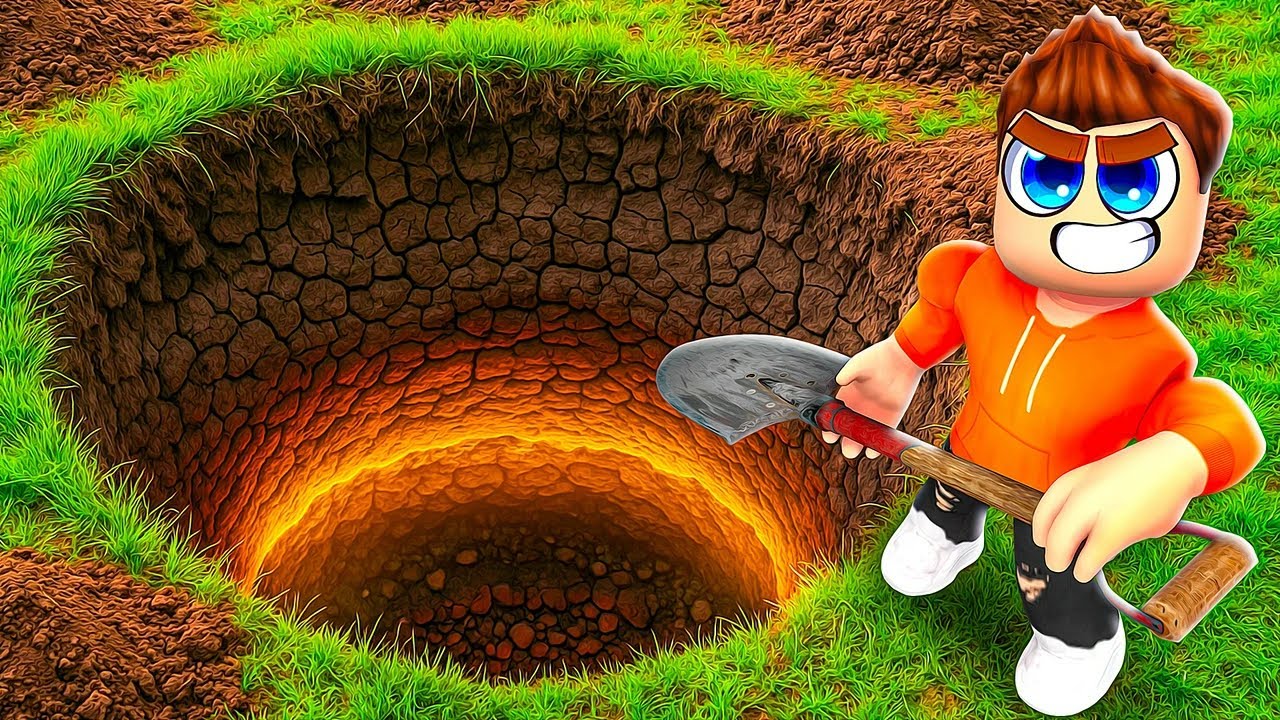 ICH grabe bis zum ERDKERN in Roblox!😱