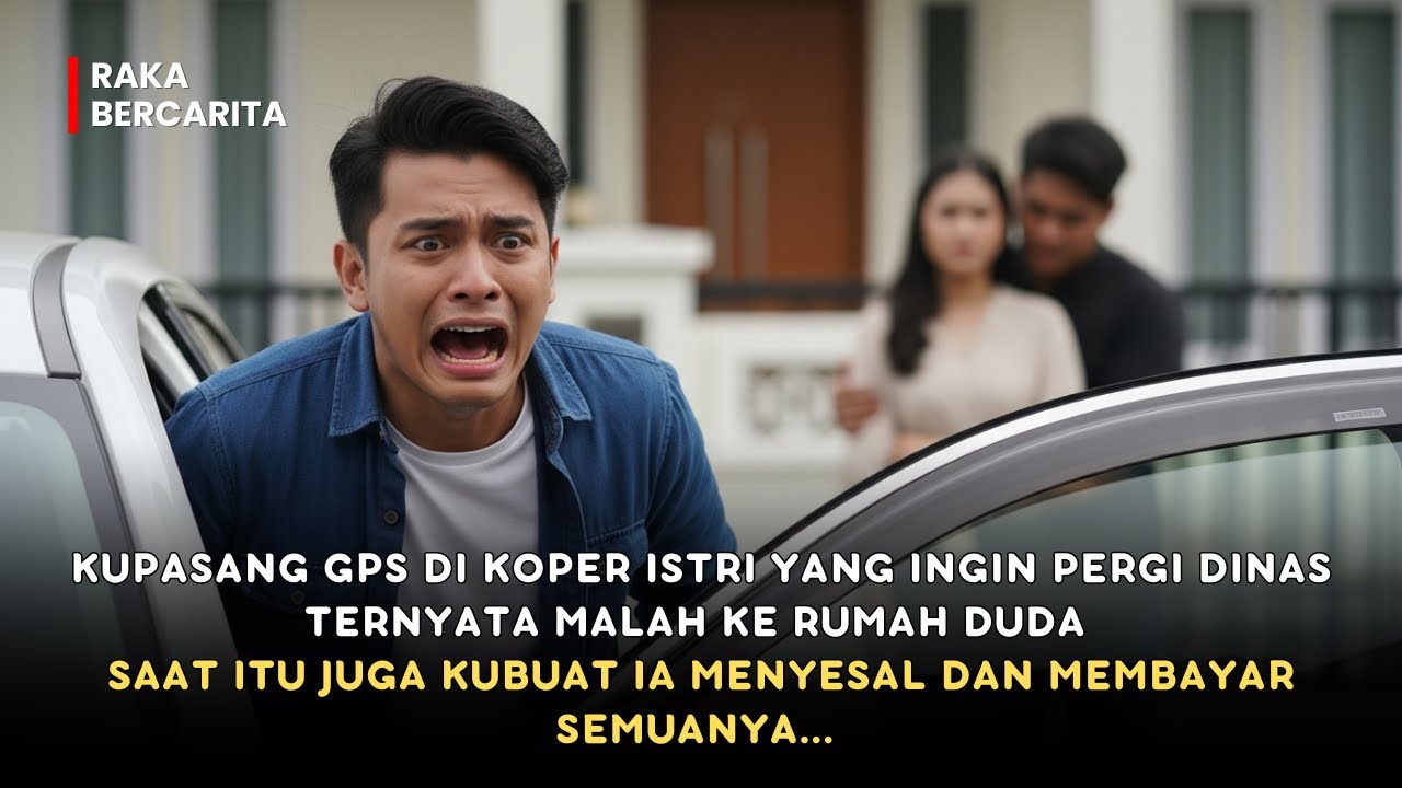 KU PASANG GPS DI KOPER ISTRI YANG PERGI DINAS, TERNYATA KE RUMAH DUDA — SAAT ITU JUGA LANGSUNG KU...