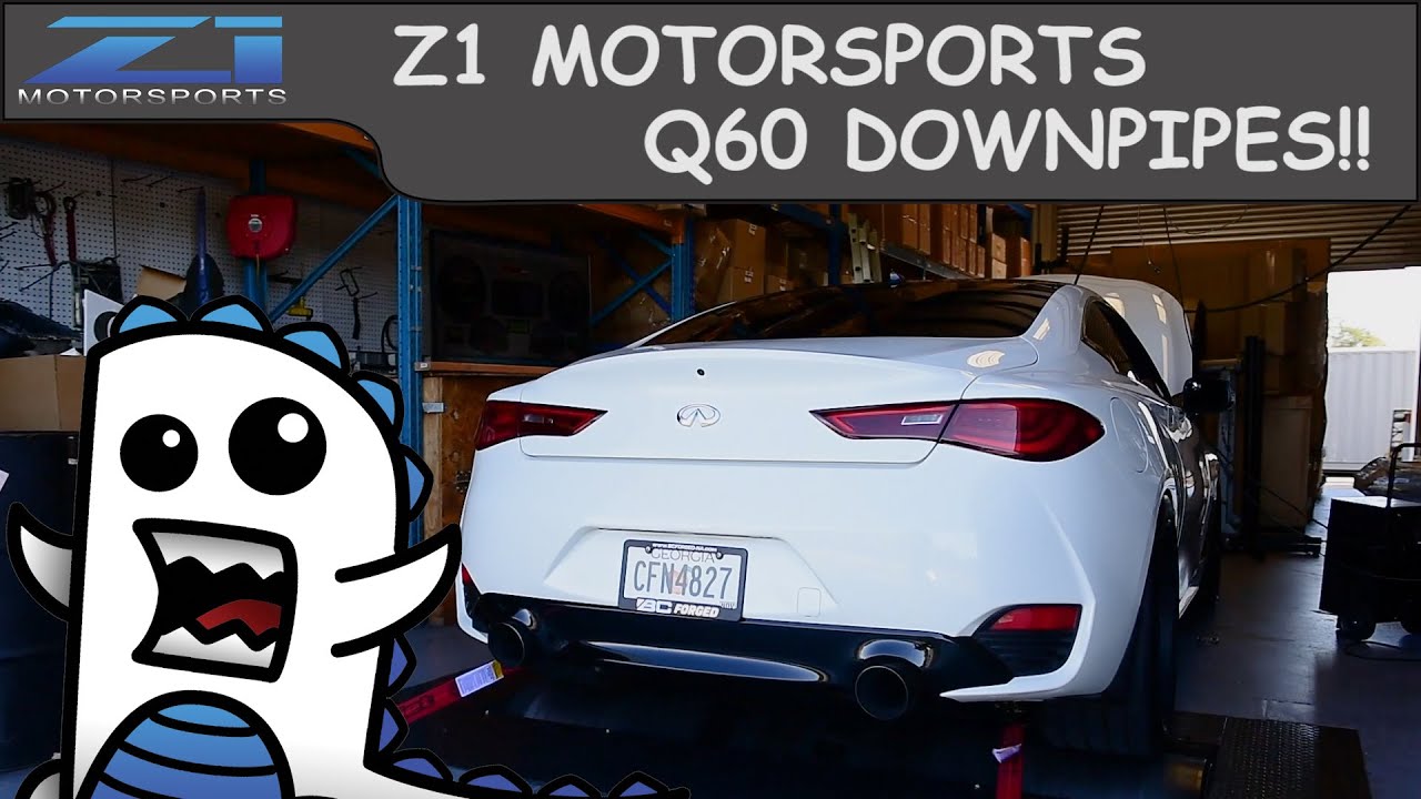 Z1 Q60 Downpipes - How We Got 608 FTLBS!!!!