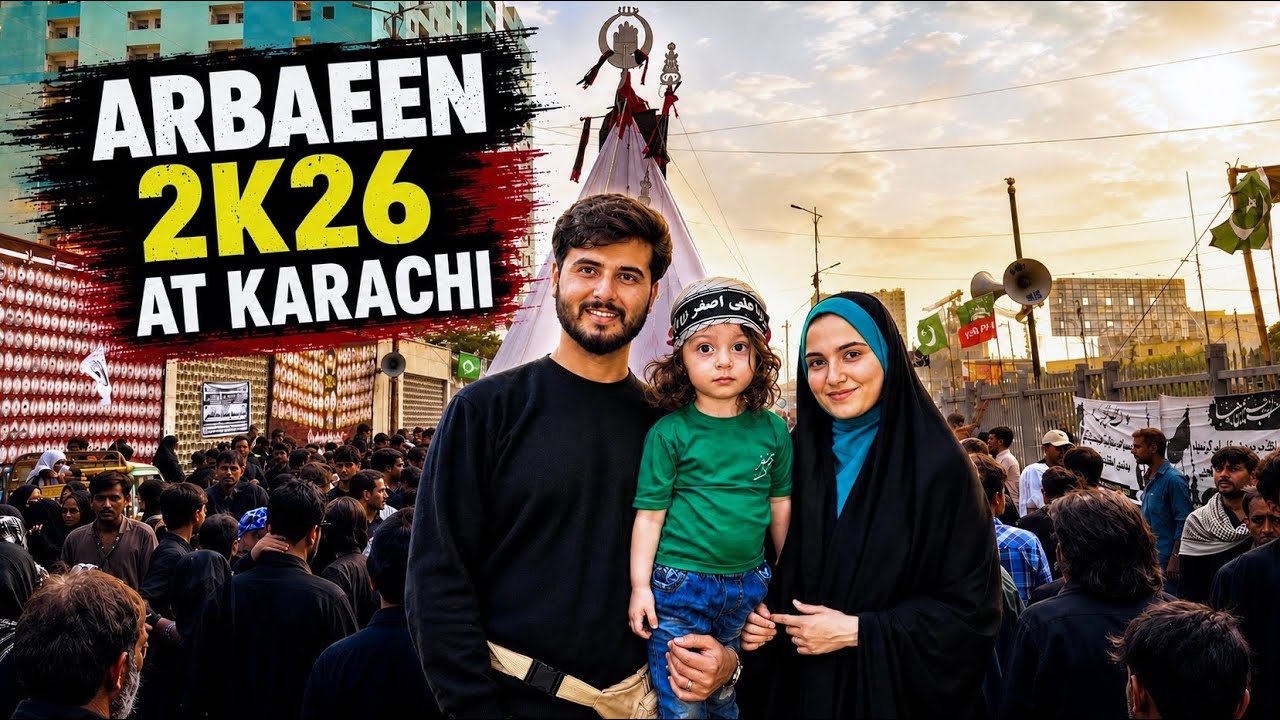 Arbaeen 2026 at Karachi Pakistan | First Experience at Arbaeen Karachi | What I Did On this Arbaeen?