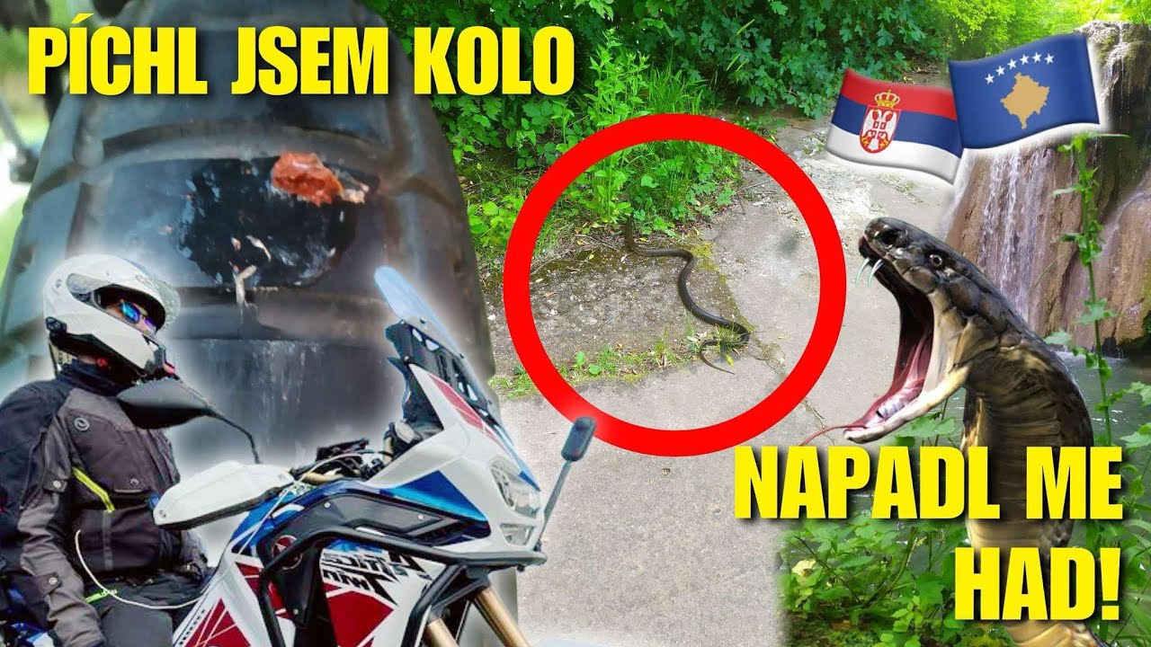 MotoRoadTrip #3 Srbsko 🇷🇸 a Kosovo 🇽🇰 |Honda Africa Twin 1100|BMW F800 GS|CZ