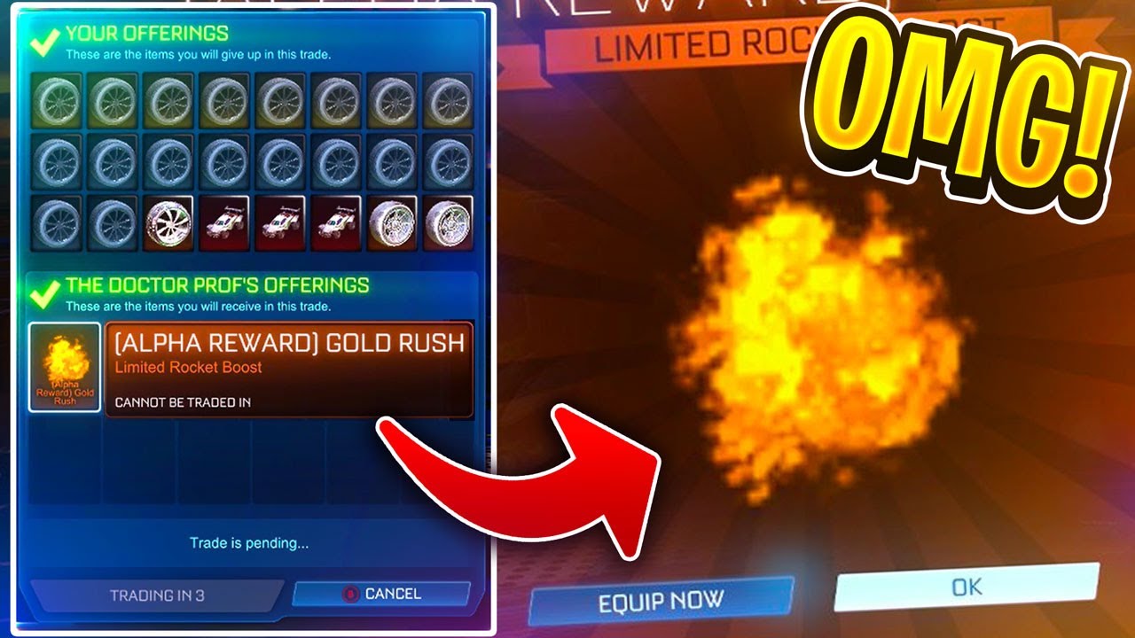 I may have just completed Rocket League... [BUYING THE ALPHA BOOST]