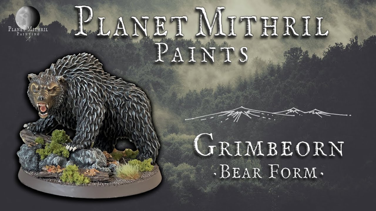 Grimbeorn Bear Form - Lord of the Rings MESBG | Painting Tutorial