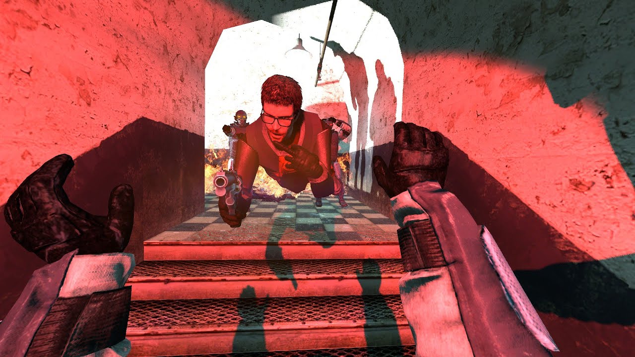 Garry's mod Half-life 2 realism but with NPC Voice Chat PT 4