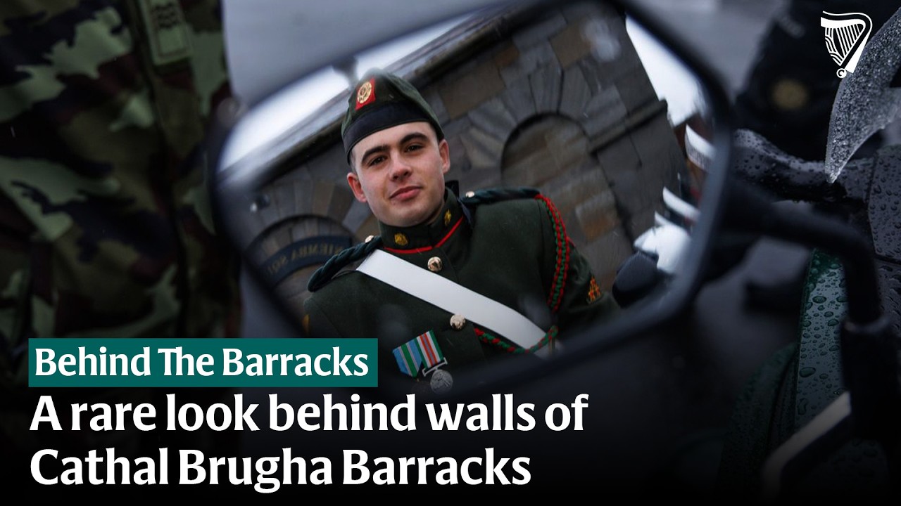 A rare look behind walls of Cathal Brugha Army Barracks