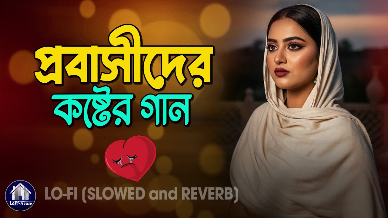 প্রবাসীদের কষ্টের গান 😭 Probash Jail Khana LOFI SONG[Slowed and Reverb] Huge Studio Deshi LoFi House