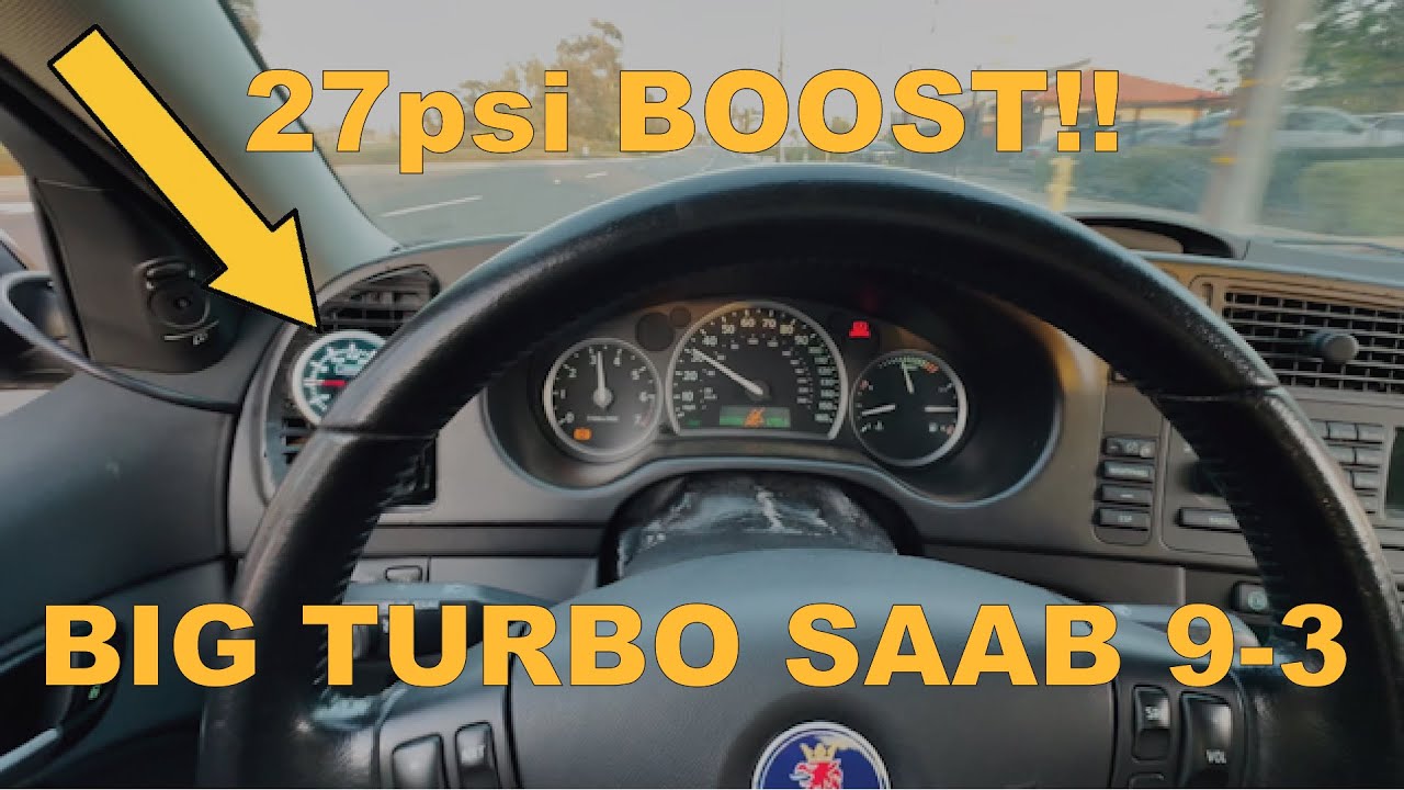 BUDGET BIG TURBO SAAB 2.0L - DRIVING FOOTAGE