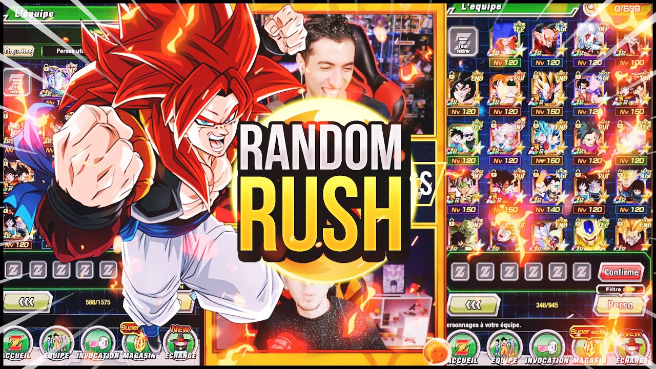 RANDOM RUSH INCROYABLE !!!! LE YONKO VS LE SUPERNOVA | DBZ DOKKAN BATTLE