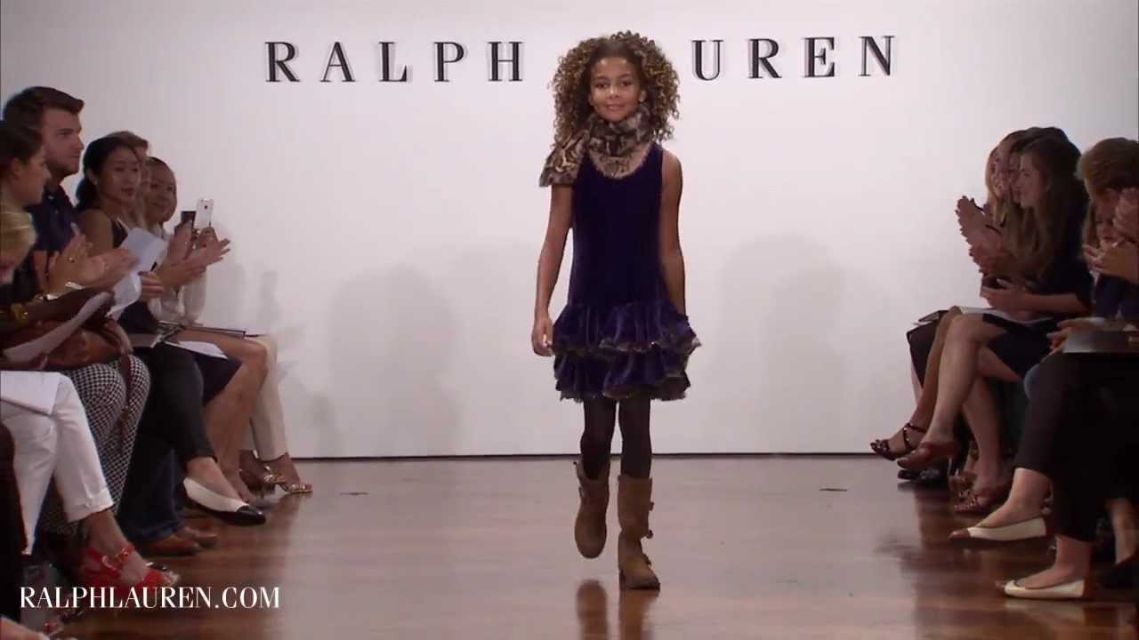Ralph Lauren Girls Runway Fall 2012