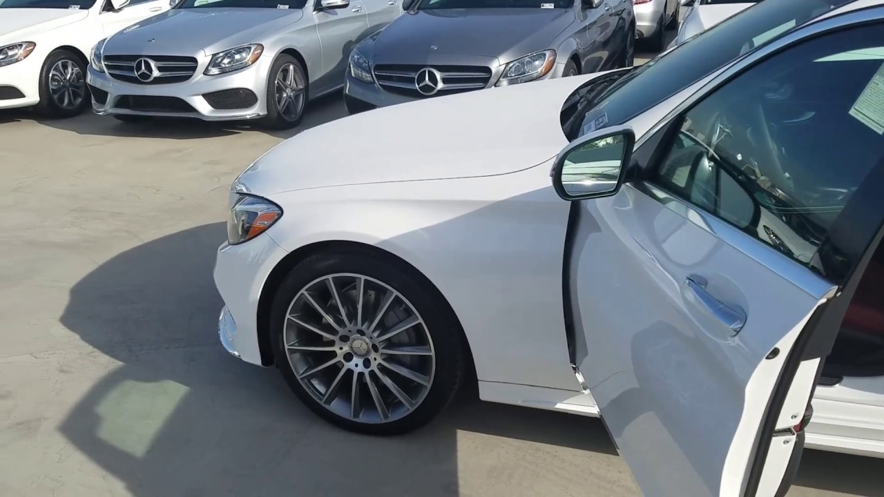 2017 Mercedes-Benz C300 Walkaround with Alan Villasenor