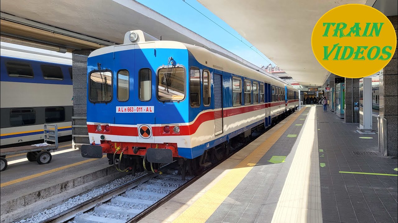 ALn 663.010 e 011 della Ferrovia Alifana da Napoli Centrale a Cancello