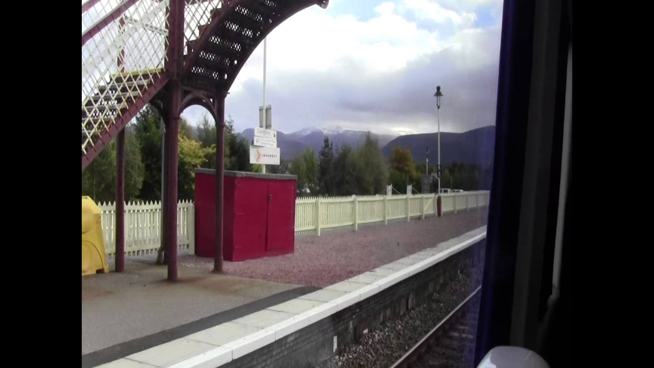 Inverness to Perth - Scotrail 170 - October 2012
