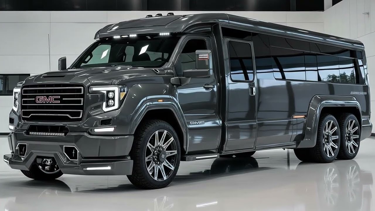 2026 GMC Savana 6x6 – The Ultimate Off-Road Beast Van Revealed!