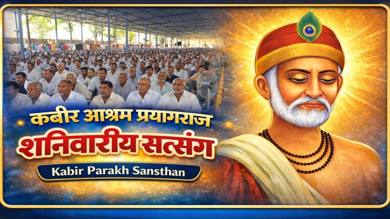 कबीर आश्रम प्रयागराज में शनिवारीय सत्संग | Kabir Parakh Sansthan 