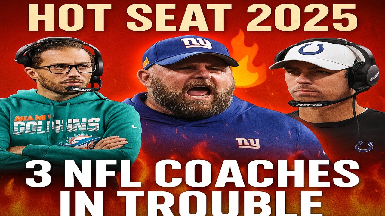 Top 3 NFL Coaches on the Hot Seat in 2025...