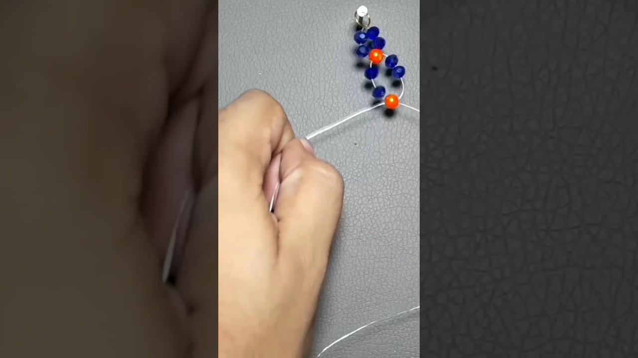 Part 5 Beaded Bracelet😍😍 #bracelet #beads #diy #beaded #shorts