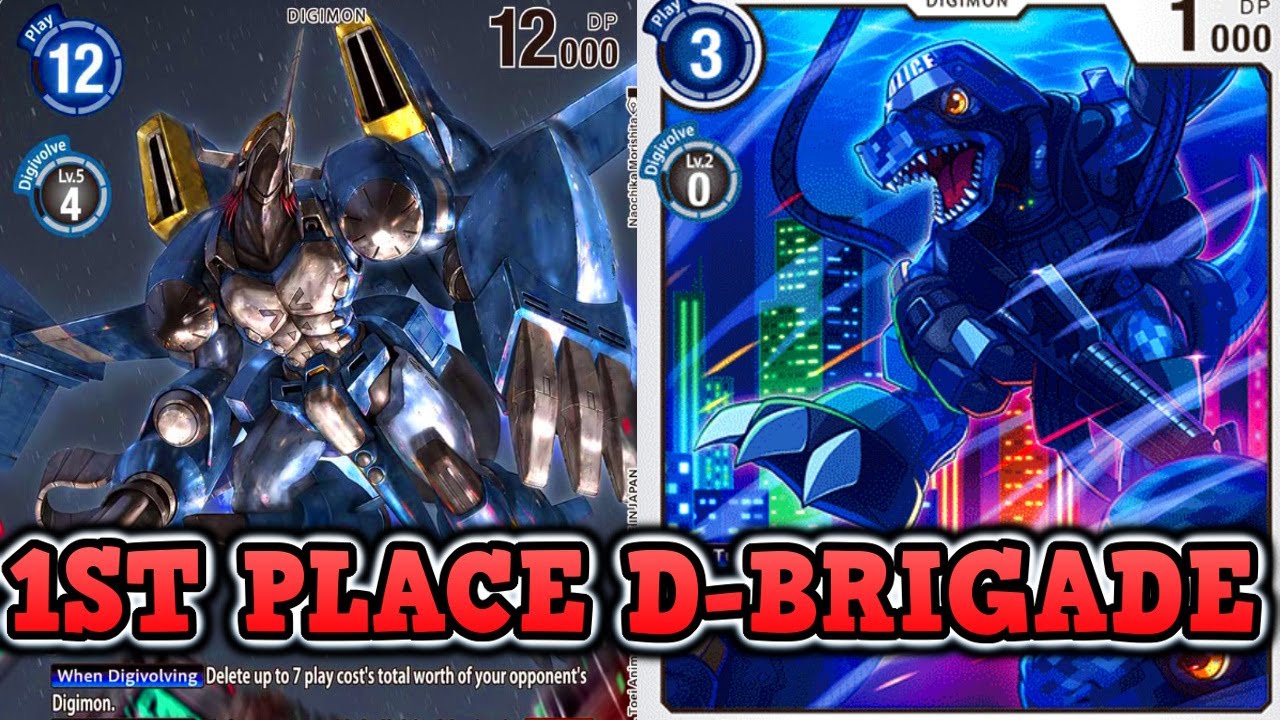 1st Place Locals DigiPolice Deck! Digimon TCG BT16 Format