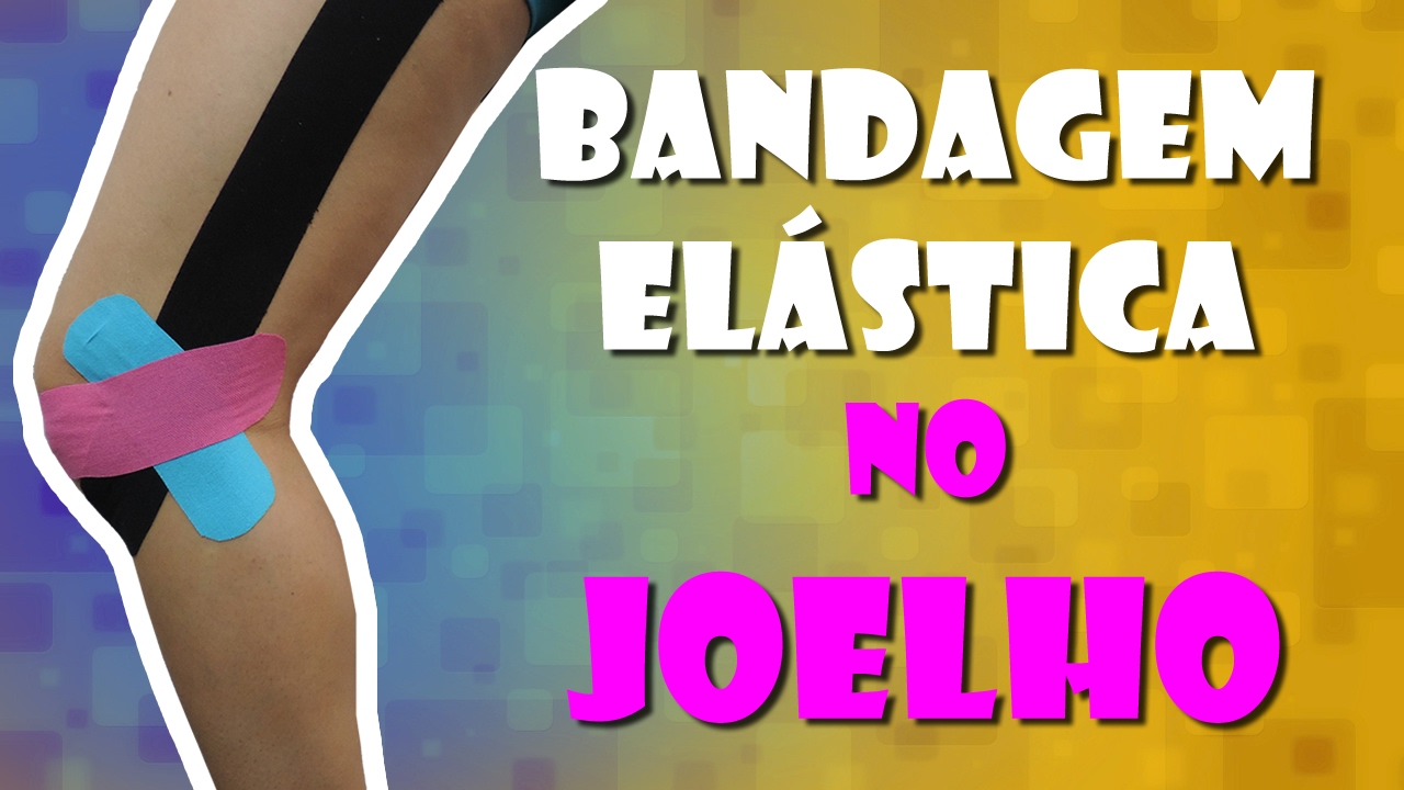 Bandagem elástica no JOELHO - Como Fazer