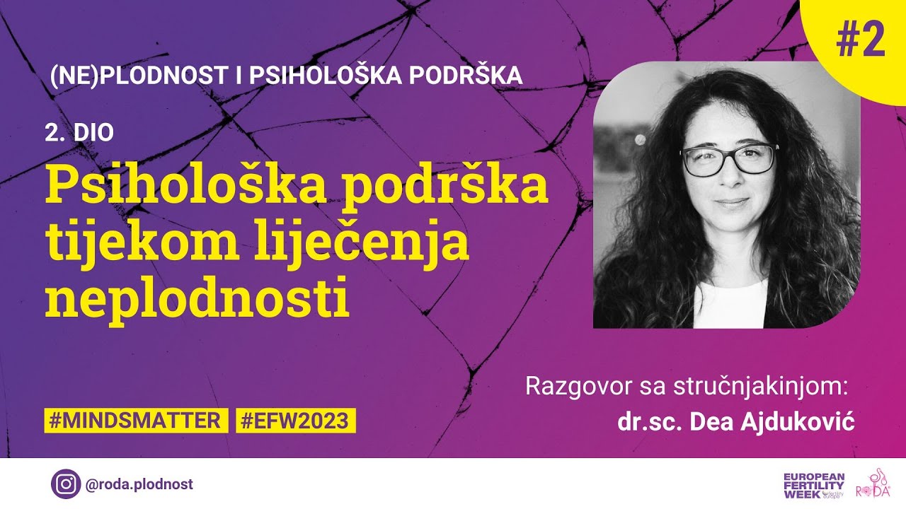 (Ne)Plodnost podcast #2 - Psihološka podrška tijekom liječenja neplodnosti