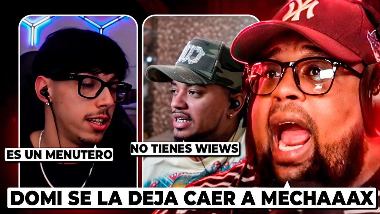DOMIDIOS DICE QUE EL NO PELEA CON FRACASADOS Y MECHAAAX LO LLAMA LLORÓN 😱