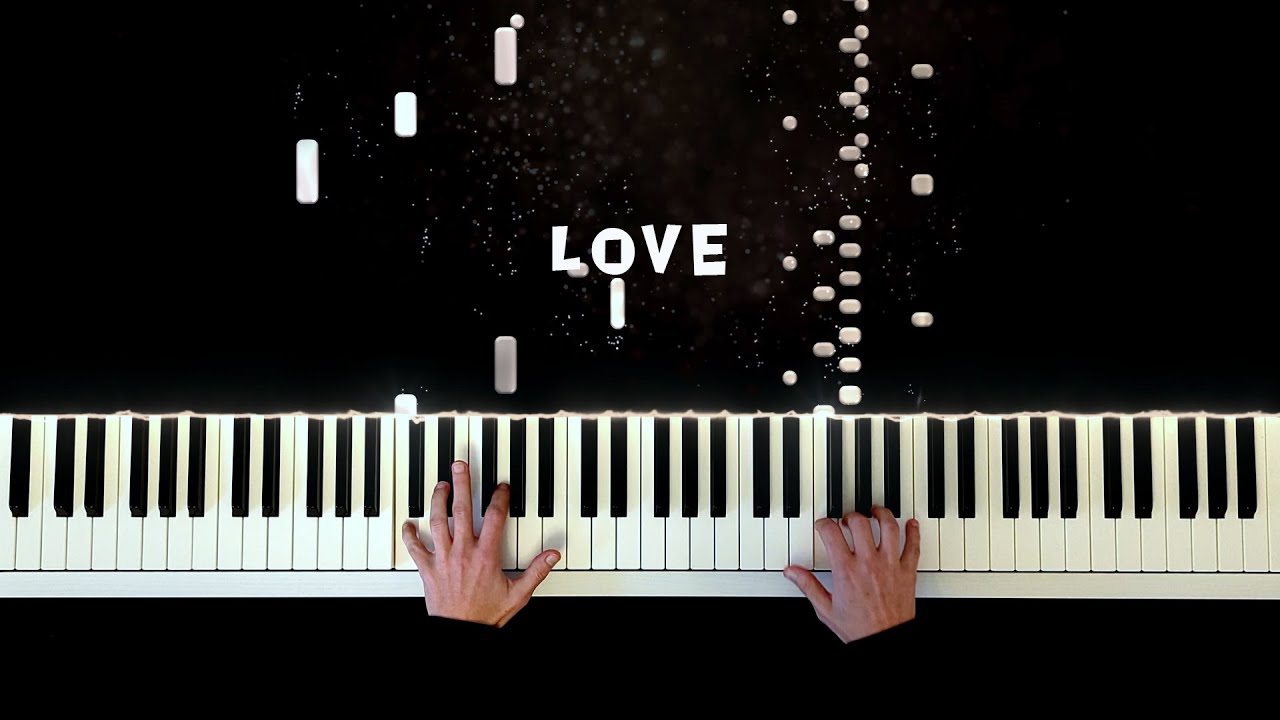 Love Sofiane Pamart Piano Cover Piano Tutorial