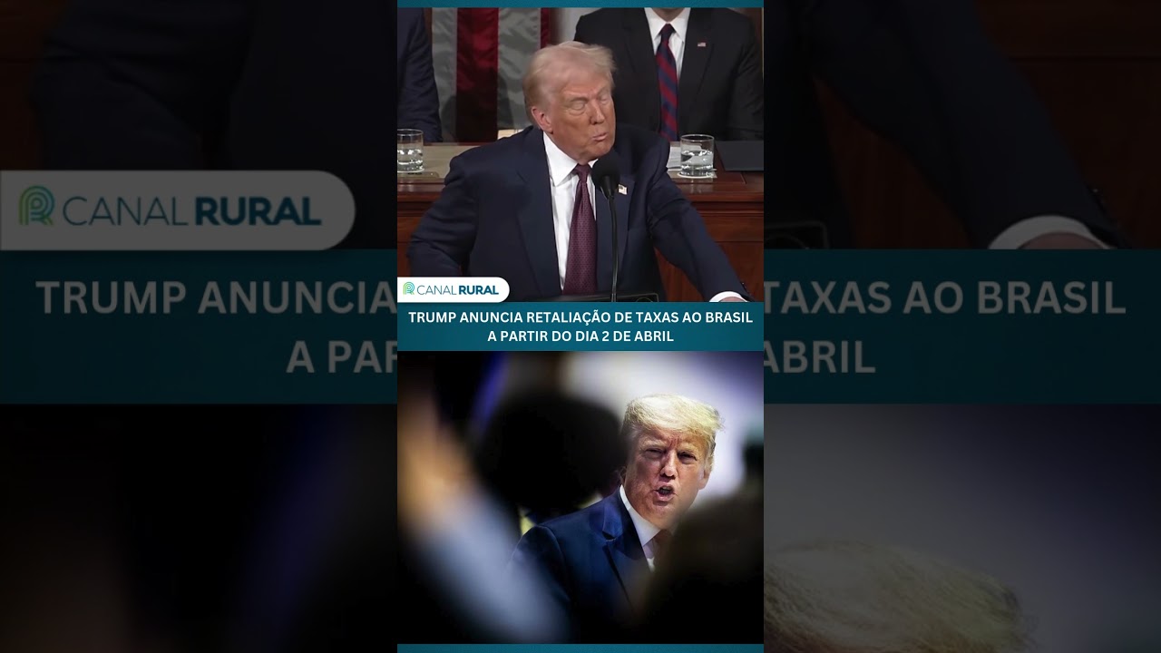 Trump anuncia retalia&ccedil;&atilde;o de taxas ao Brasil a partir do dia 2 de abril