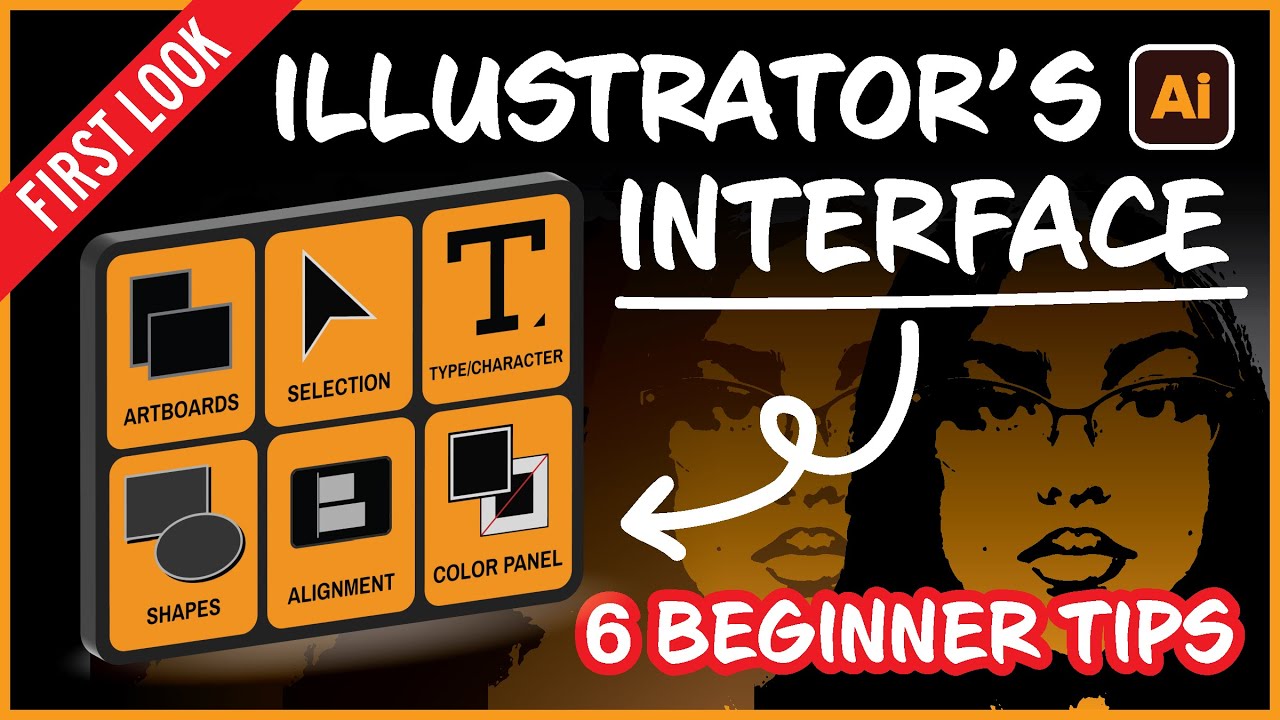 How to Navigate Illustrator for the FIRST Time!