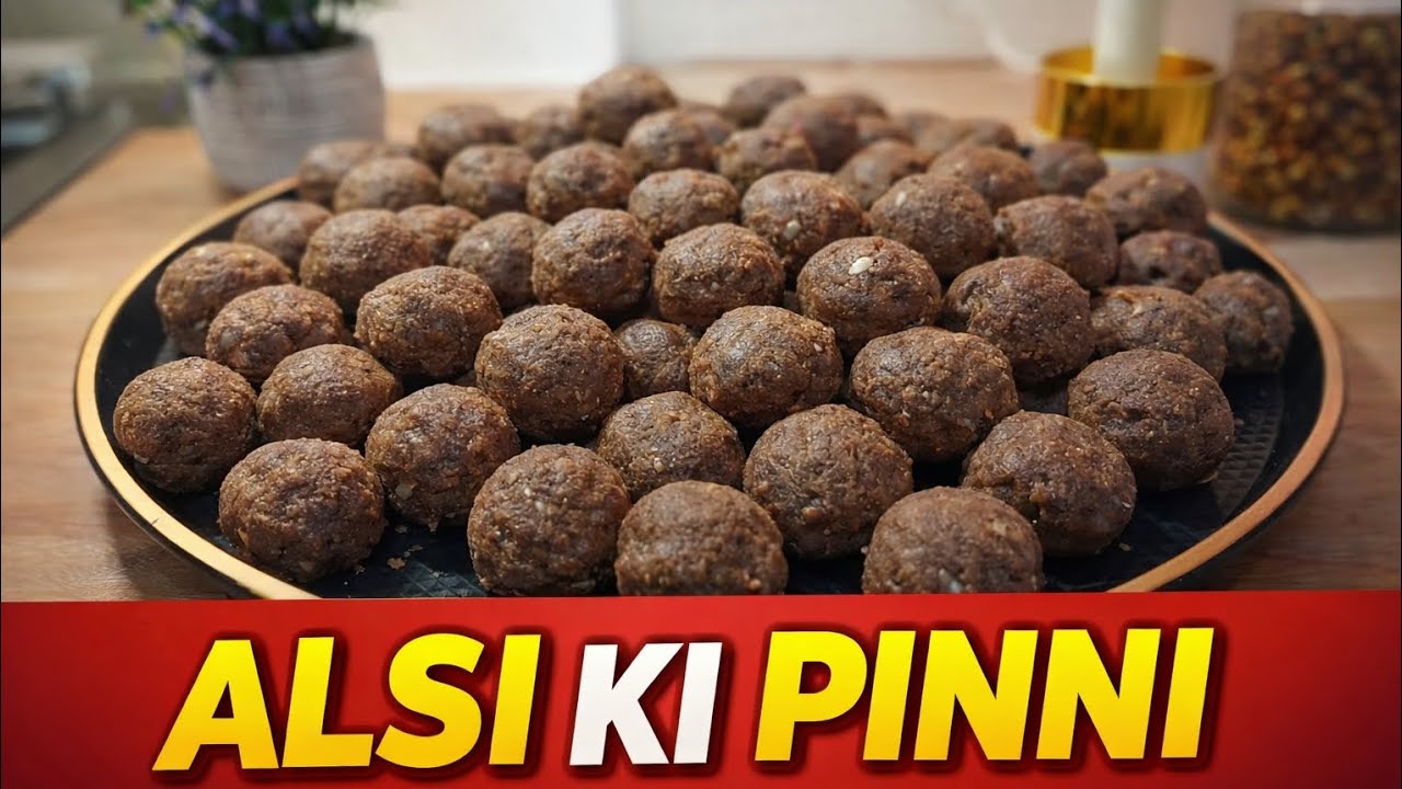 Alsi pinni recipe | pinni bananay ka tarika | alsi k laddu | how to male flex seeds laddu recipe ! 