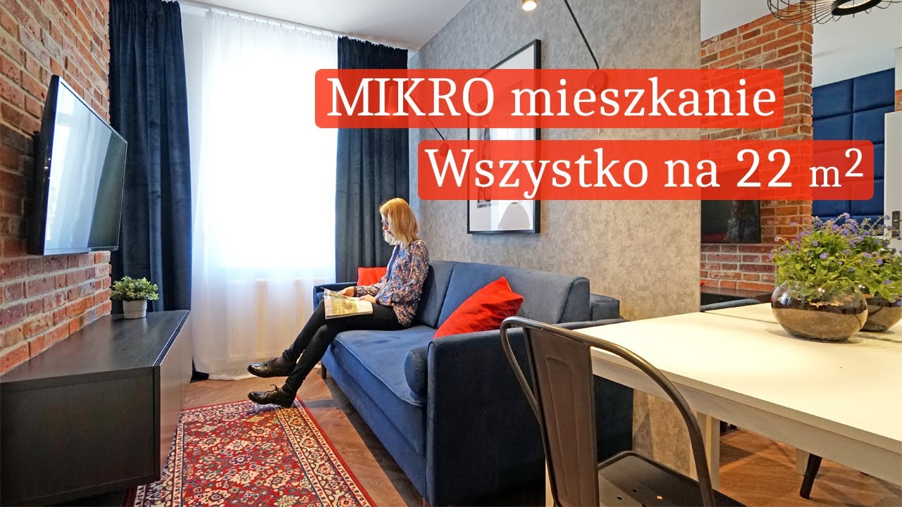 MIKRO mieszkanie marzeń 20 m2! Jak mieszkać wygodnie w małym mieszkaniu? Testujemy Panele winylowe!