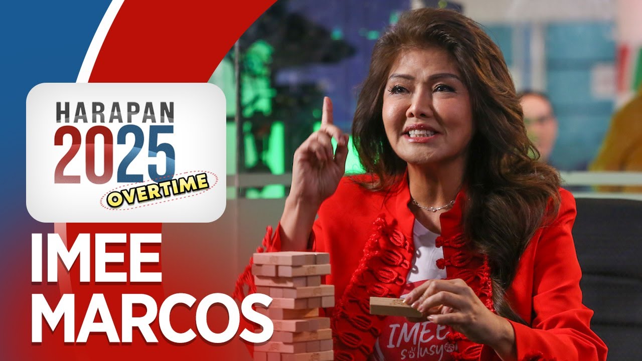 Sino ang celebrity crush ni Sen. Imee Marcos? | Harapan 2025 Overtime