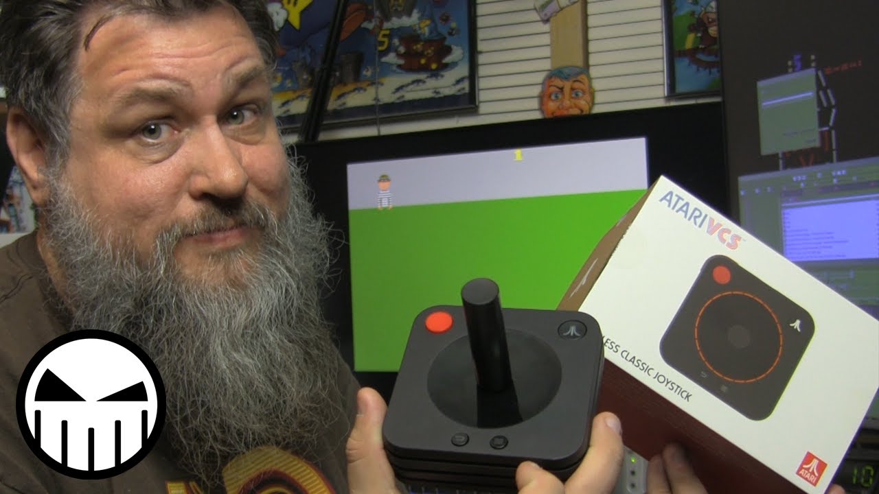 У меня есть беспроводной классический джойстик Atari VCS