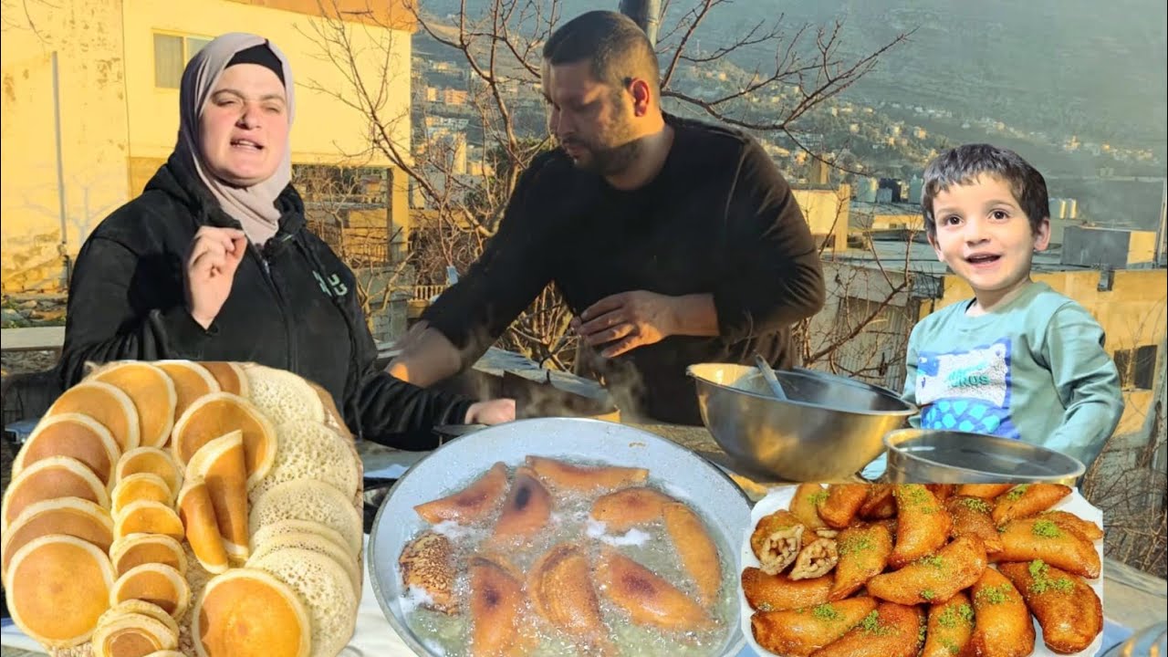 تأخرنا على الإفطار 😷😱 والسبب ⬅️⬅️⬅️⬅️⬅️⬅️⬅️⬅️ا القطايف 😱😱